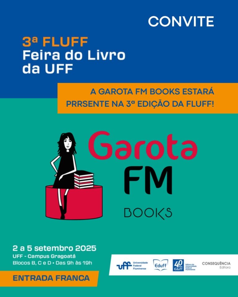 A Garota FM Books estará na Feira do Livro da UFF