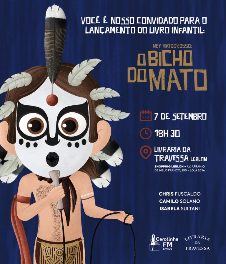 Vem aí o lançamento de “Ney Matogrosso: O Bicho do Mato”