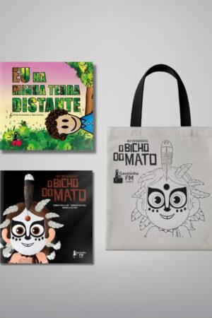 Promoção Garotada FM: "Ney Matogrosso: Bicho do Mato" + "Eu na Minha Terra Distante" + Bolsa