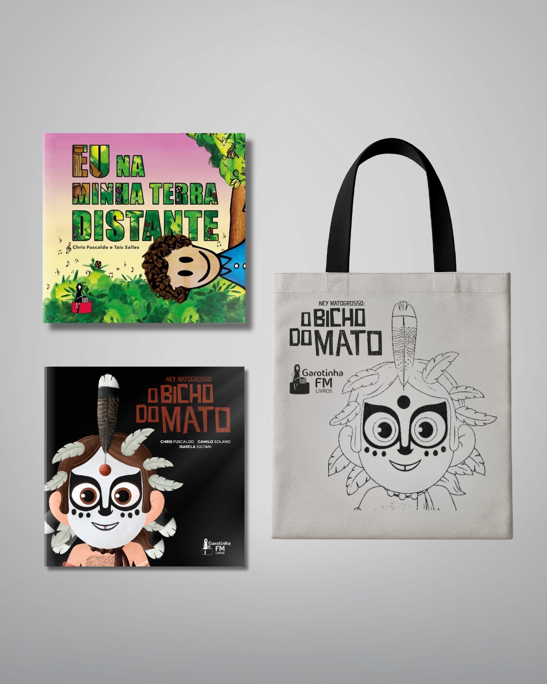 Promoção Garotada FM: "Ney Matogrosso: Bicho do Mato" + "Eu na Minha Terra Distante" + Bolsa