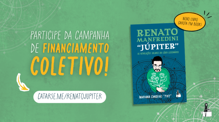 Novo livro: Participe da Campanha de Financiamento de Renato Manfredini ‘Júpiter'”