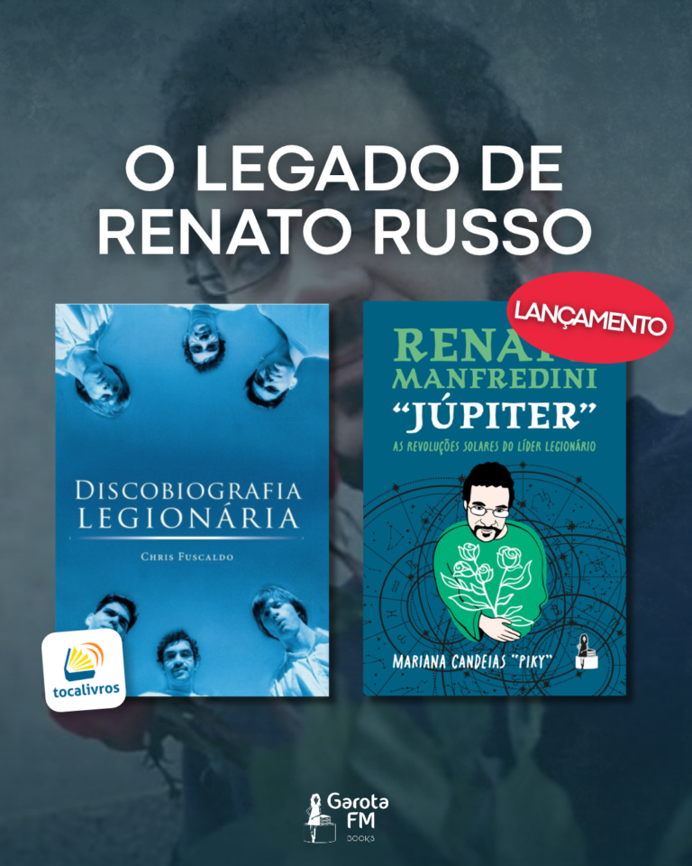 Garota FM Books celebra o legado de Renato Russo nos 30 anos de sua partida